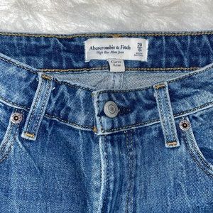 abercrombie & Fitch curve love mom jean